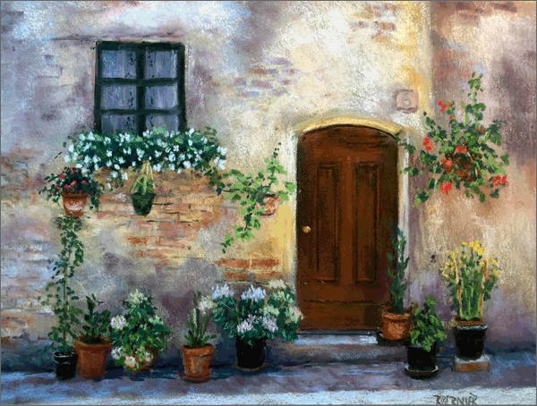 Tuscan Doorway<br> $500